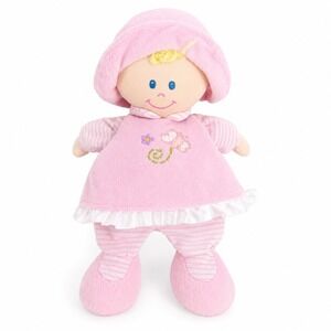 VTG Animal Alley Toys R Us Pink Soft Body Baby Doll Stuffed Toy 2009 Geoffrey